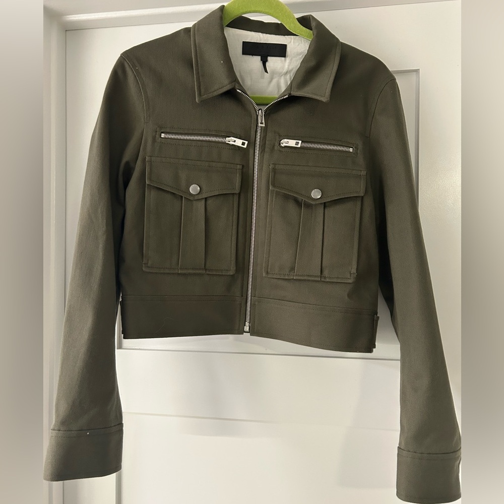 Rag and Bone Dark Olive Pike Jacket